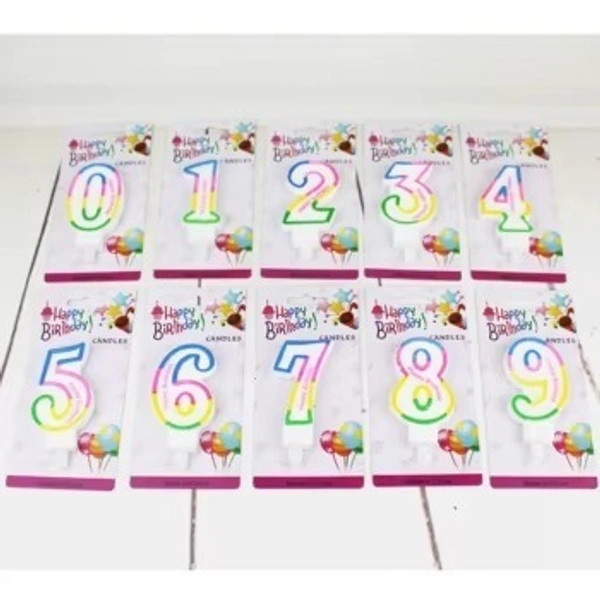 ZARI NUMBER CANDLE