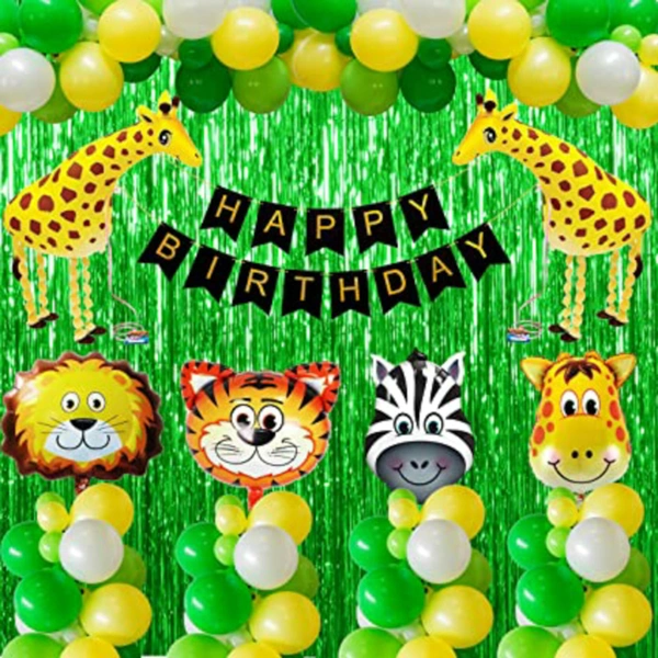 Giraffe Face Foil Balloon