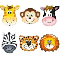 Lion Face Foil Balloon
