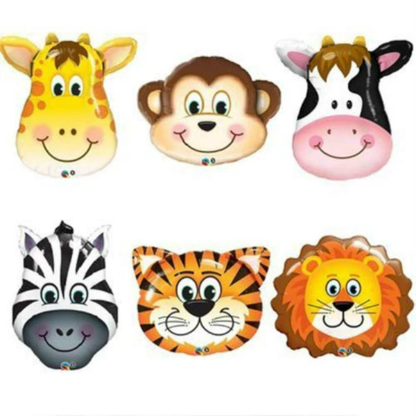 Lion Face Foil Balloon