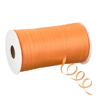 KIWI PARTY  ORANGE  COLOR CURL RIBBON 10 YARD