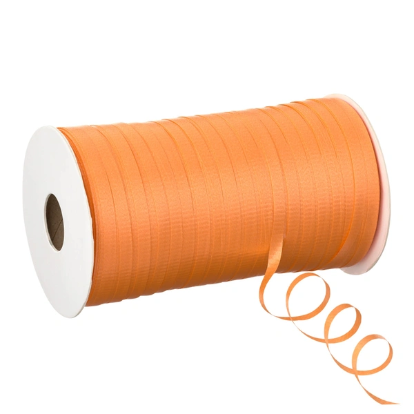 KIWI PARTY  ORANGE  COLOR CURL RIBBON 10 YARD