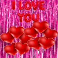 Kiwi Party  I Love You Foil Balloon