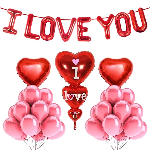 Kiwi Party  I Love You Foil Balloon