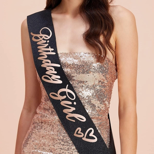 KIWI PARTY  BIRTHDAY GIRL SASH