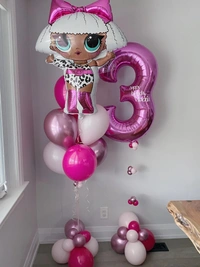 Lol Girl Foil Balloon
