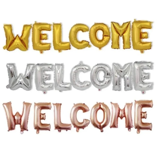 WELCOME FOIL BANNERS