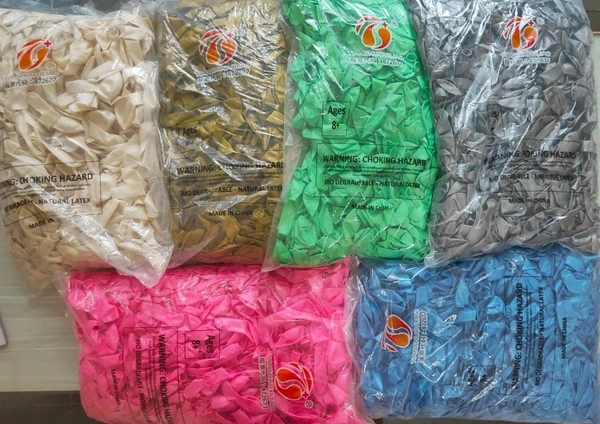 1.5 STANDARD BALLOONS 50 PCS