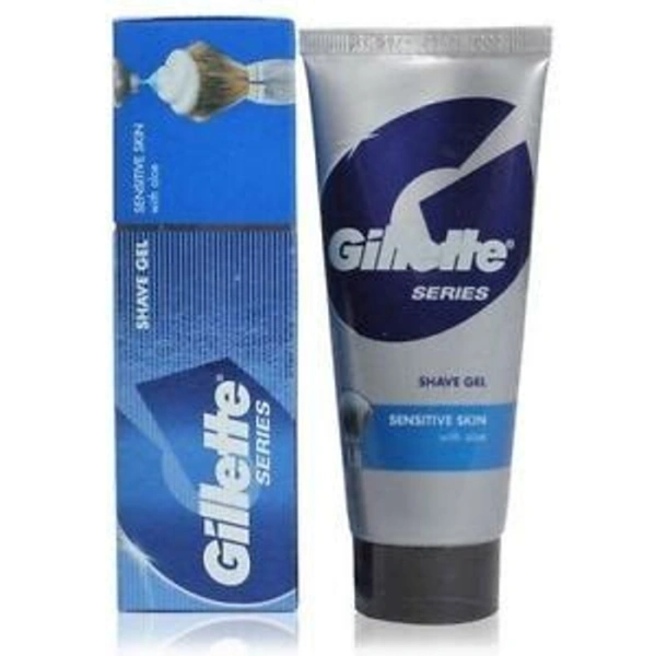जिलेट सेरिज शेविंग जेल विथ अ‍ॅलो 25 ग्राम || GILLETTE SERIES SHAVING GEL WITH ALOE 25 GM