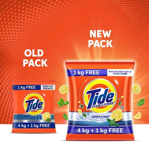 TIDE DOUBLE POWER ||  टाईड डबल पावर - 4+1 KG