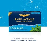 Park Avenue Cool Blue Soap Men 125 Gm X 4