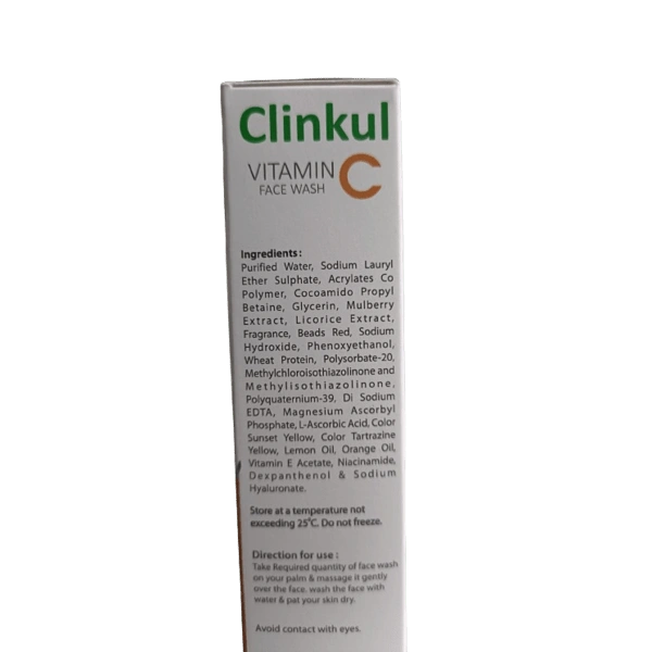 CLINKUL VITAMIN-C FACE WASH - 60GM