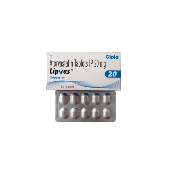 LIPVAS 20 TAB   - 10TAB