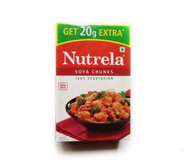 (Nutrela) Soyabean Chunks 200g (20g Extra)