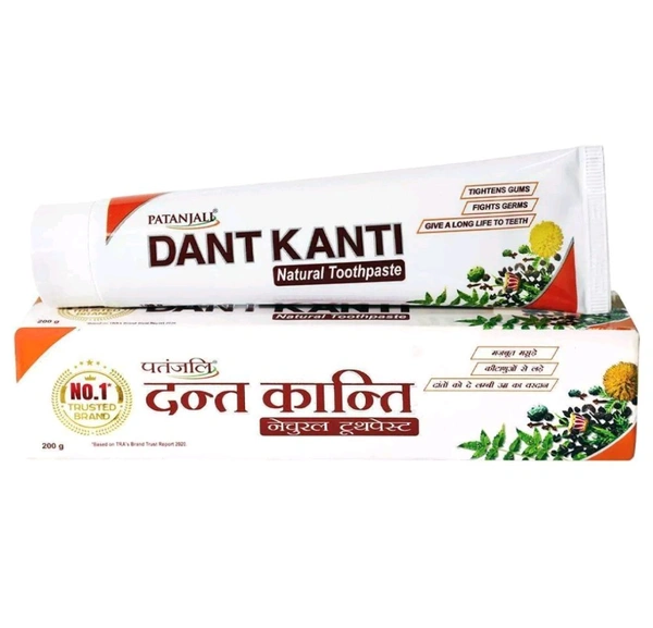 Patanjali Dant Kanti Natural Toothpaste 200 g 