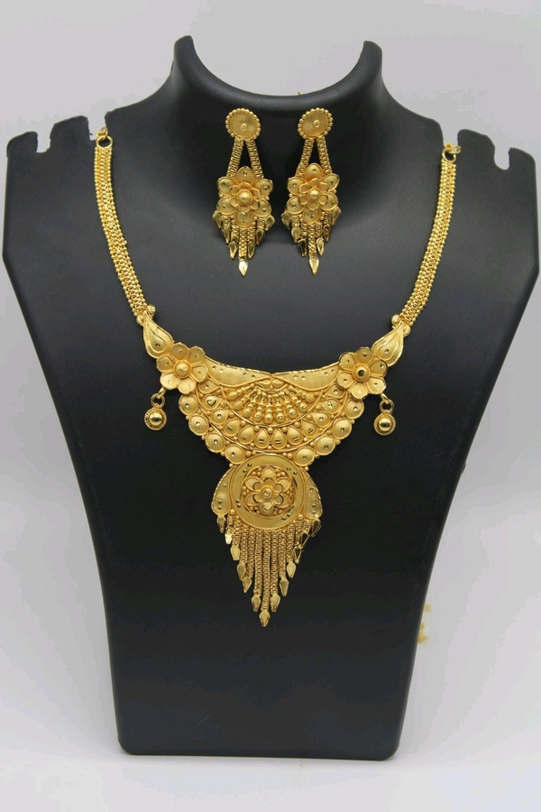 Copper Best Design Necklace  - Black