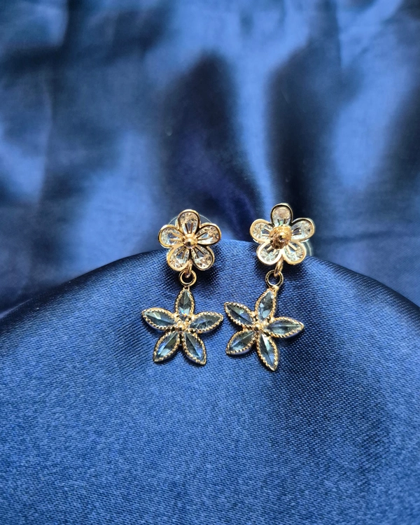 FLORAL SPARKLE- GOLD