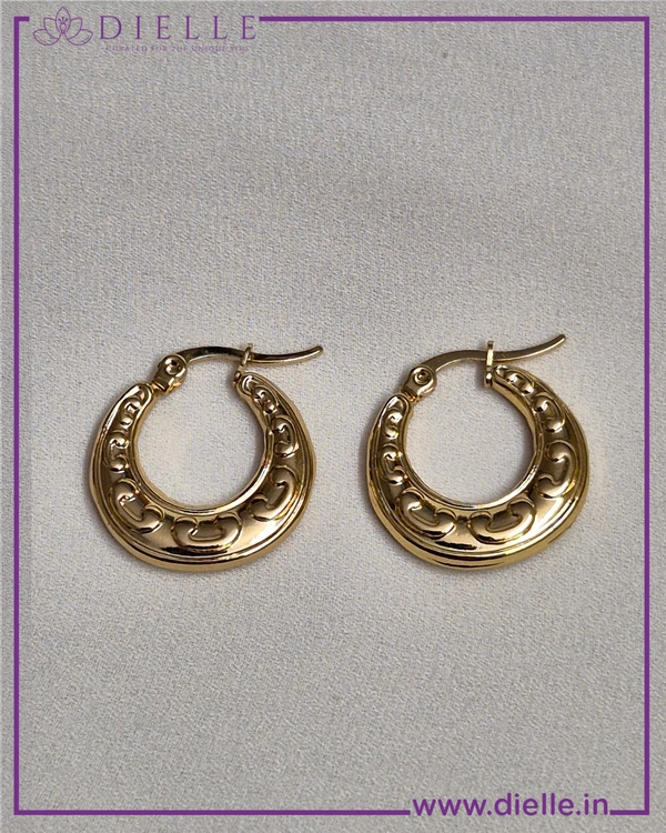 GOLDEN GLOW HOOPS