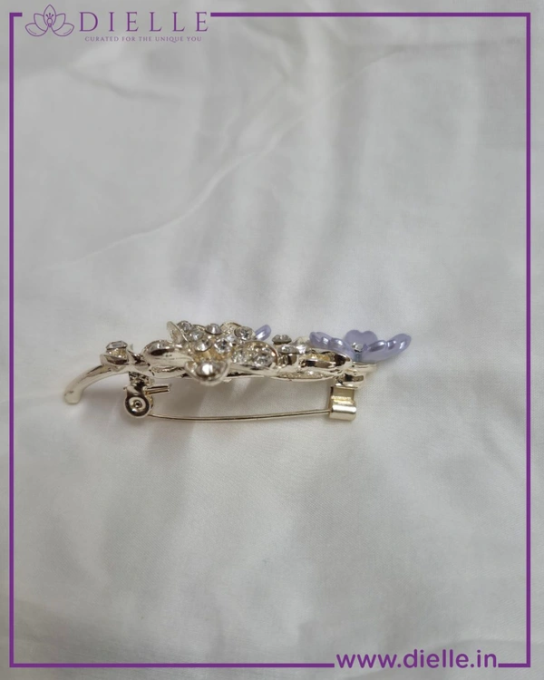 PURPLE HAZE FLORAL PIN