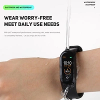 M4 Smart band Fitness Tracker Smartwatch Wristband Sport Heart rate Blood pressure Health Monitor - black