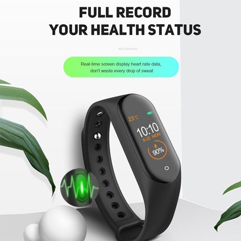 Funcee Smart Bracelet Watch Blood Pressure, Heart Rate Monitoring Fitness  Tracker - Walmart.com