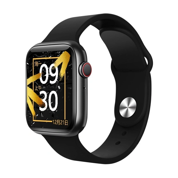 T55+ Women Men Bluetooth Call IP67 Waterproof 1.75 inch Full touch screen Heart Rate Smartwatch - Black