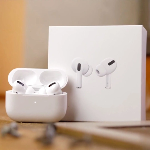 Airpod Pro Premium Clone with Wireless Charging Case Active Noise Cancellation Compatible with Android - White