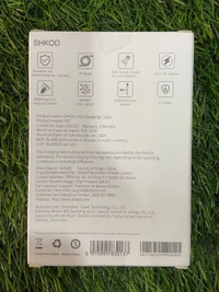 SHKOD F67 Fast Charging USB A to Type-C Cable | 5A Support | 480Mbps | 1 Meter | Durable & Tangle-Free |  - White, 1 Mtr