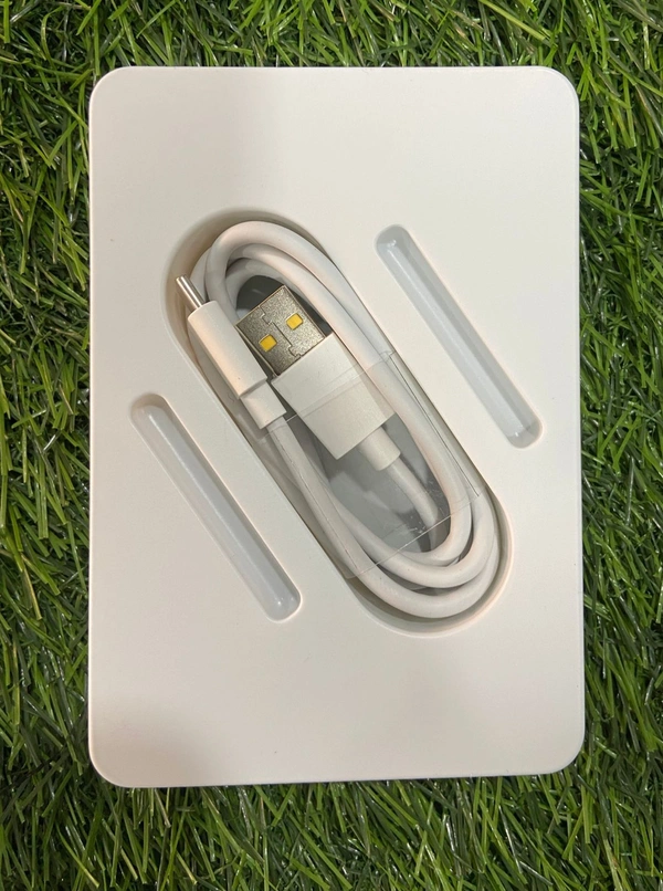 SHKOD F67 Fast Charging USB A to Type-C Cable | 5A Support | 480Mbps | 1 Meter | Durable & Tangle-Free |  - White, 1 Mtr
