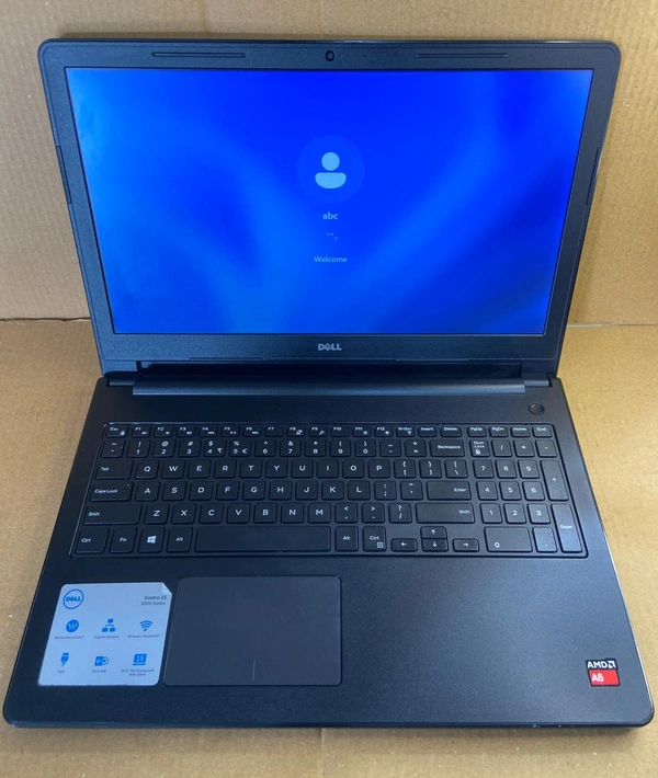 Dell (Refurbished) Dell Vostro 15 | AMD A6 | 8GB RAM | 256GB SSD | 15.6” Display | Windows 11 - Black, 15.6 Inch