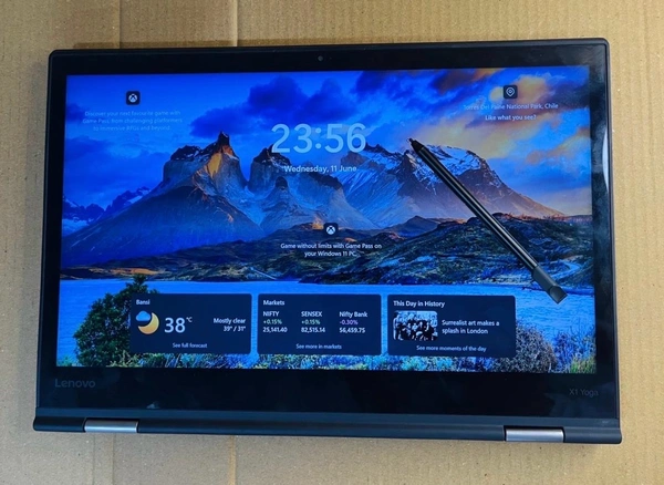 Lenovo (Refurbished)Lenovo ThinkPad X1 Yoga 2nd Gen | i7 7th Gen | 16GB DDR4 RAM | 512GB NVMe SSD | 2-in-1 Laptop with Stylus & Fingerprint |14.0” Touchscreen | Windows 11 Pro |Type-c Thunderbolt - Black, 14.0 Inch