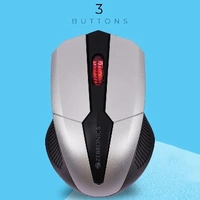 Zebronics  ZEBRONICS Zeb-Race Wireless Ambidextrous
Optical Mouse (2.4GHz Wireless, Black) - Black