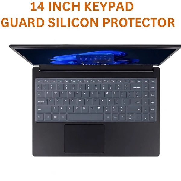 14.0 Inch Universal Laptop Keyboard Guard | Premium Silicon Protector
 - 14.0 Inch