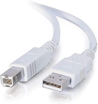 USB Printer Cable 1.5 Mtr | Reliable Connection for All Printers
- White