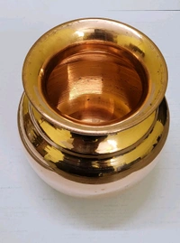 Kansal Arts and Handicrafts Copper Sheet Pooja Lota / Copper Sheet Puja Kalash