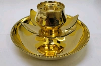 KANSAL ARTS AND HANDICRAFTS Brass Agarbatti Stand 5" Rope Design