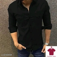 Men's Simple Cool Trendy Shirts  - L