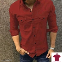Men's Simple Cool Trendy Shirts  - L