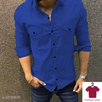 Men's Simple Cool Trendy Shirts  - L