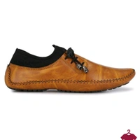 Daily Wears Casual Loafers For Mens  - creame, 8