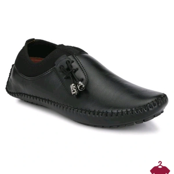 Daily Wear Casual Loafers For Men - 10, black