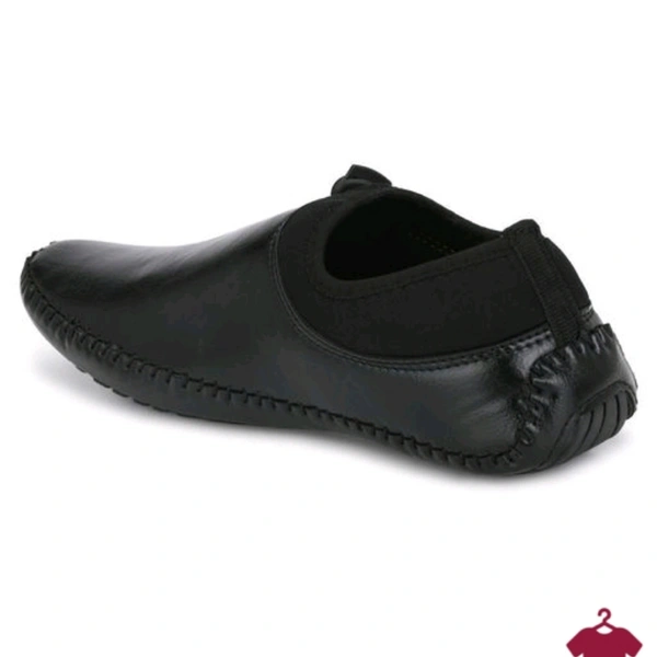 Daily Wear Casual Loafers For Men - 10, black
