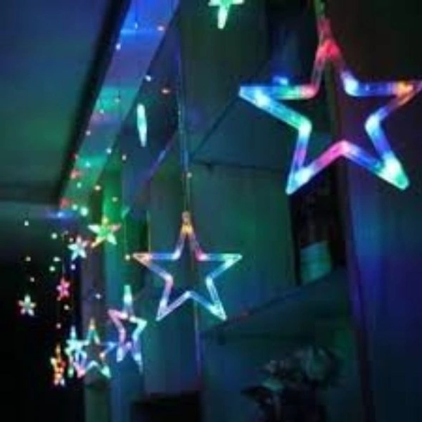  Star Shape String LED Light - Multicolour