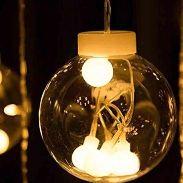 LED wish Ball Curtains Light  - Gold