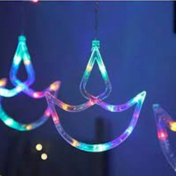Diya Curtain LED String Light - Multicolour