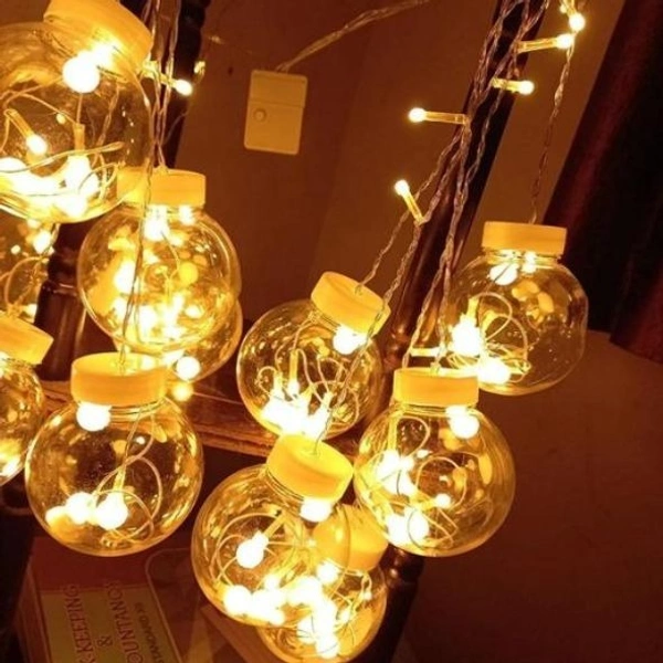 LED wish Ball Curtains Light  - Gold