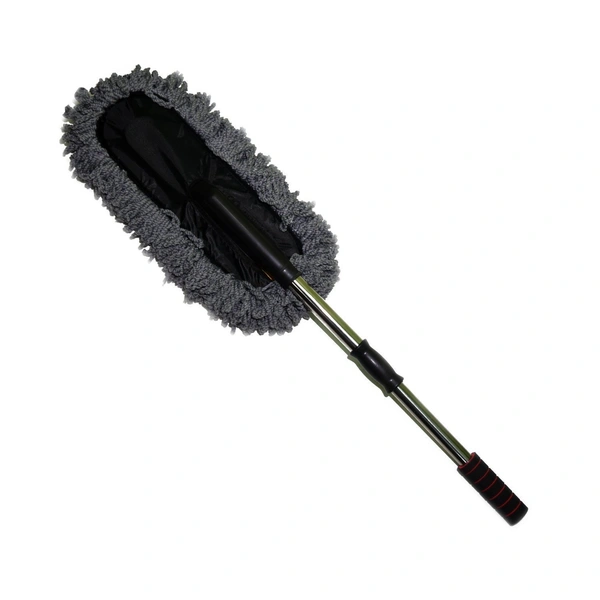 Fortune Cart Super Soft Microfiber Car Dash Duster – Compact Auto Interior Cleaning Brush