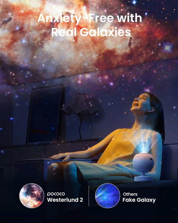 Fortune Cart Astro Alan™ Galaxy Light Projector