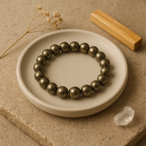 Money Magnet – Pyrite Energy Bracelet for Abundance, Confidence & Protection