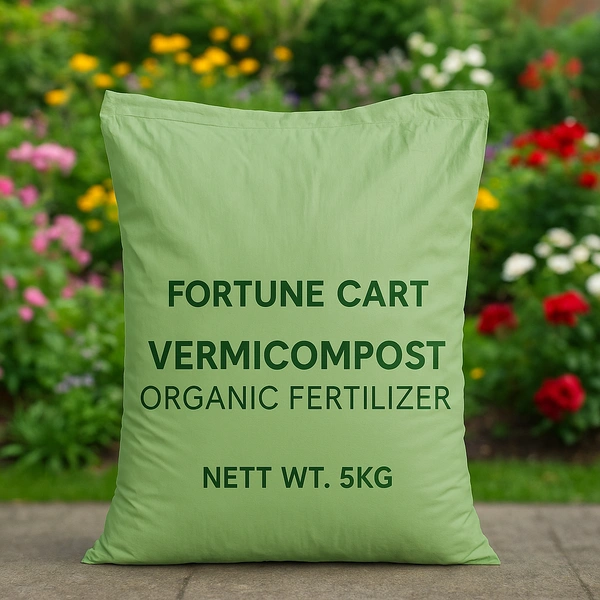 Fortune Cart Vermicompost Organic Fertilizer 1KG